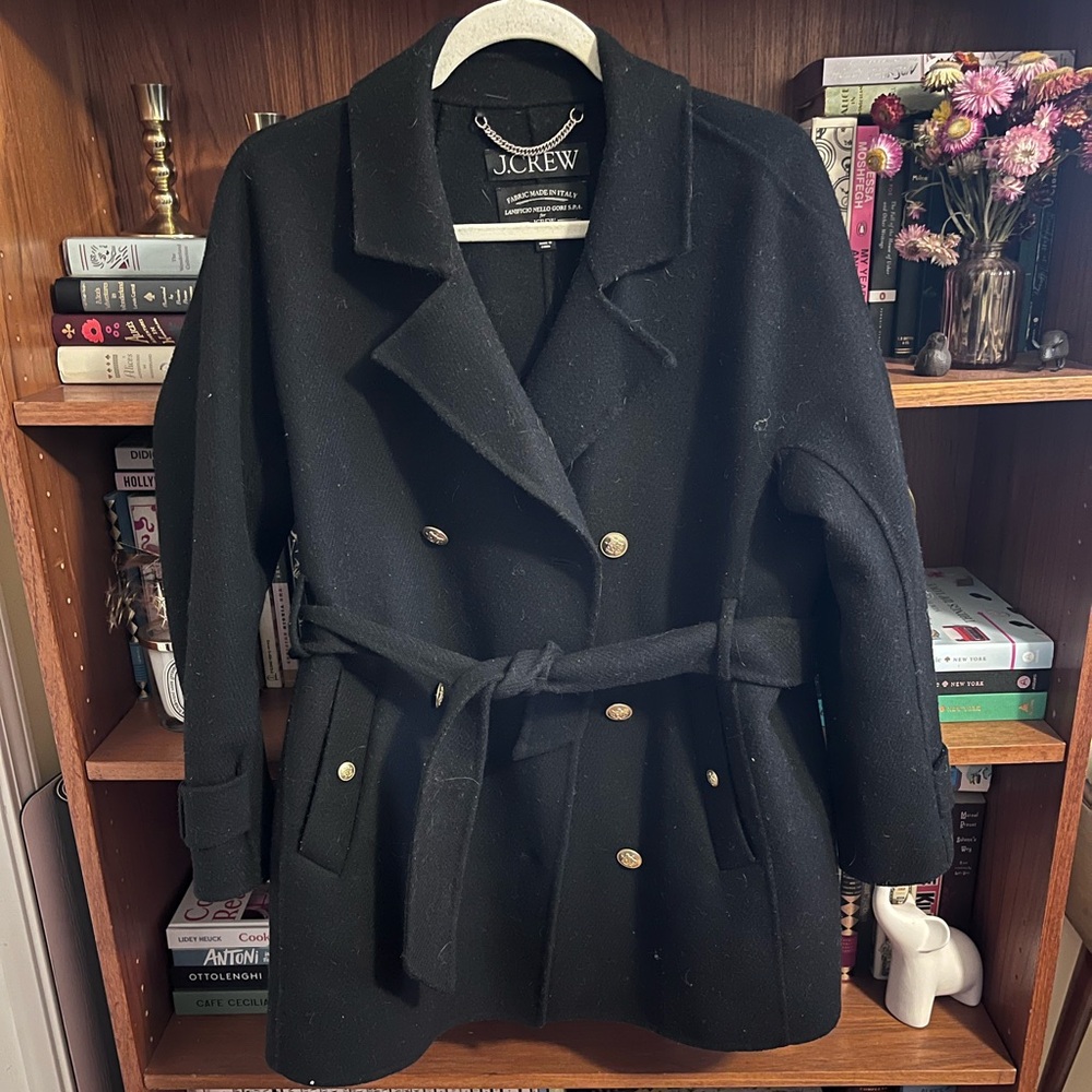 Jcrew wool trench coat - Picture 2 of 4